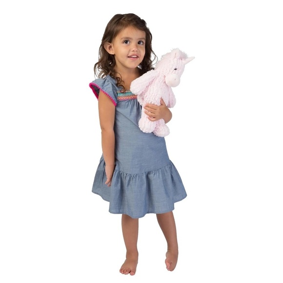 Manhattan Toy Adorables Petals Unicorn Stuffed Animal - Picture 6 of 6